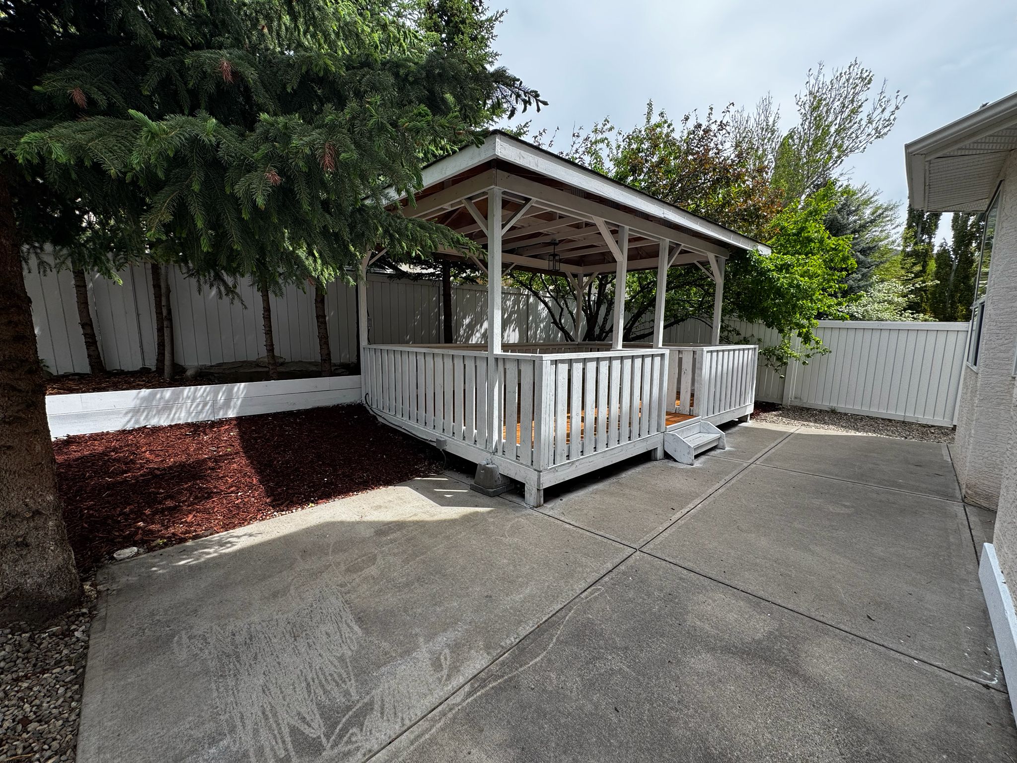 Backyard Gazebo Makeover - After